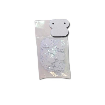 Etiquetas com dois furos para brincos