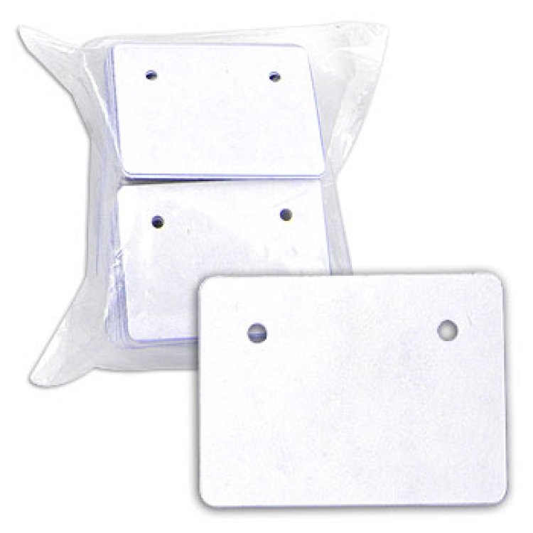 Foto 1 do Produto Etiquetas retangular com dois furos para brincos