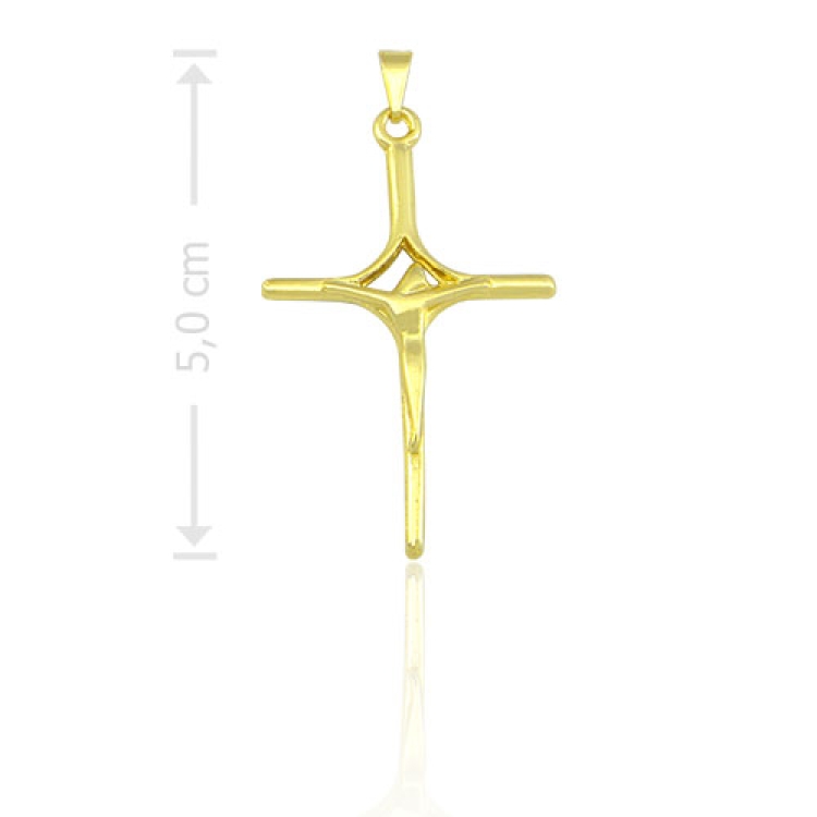 Foto 1 do Produto Crucifixo folheado a ouro